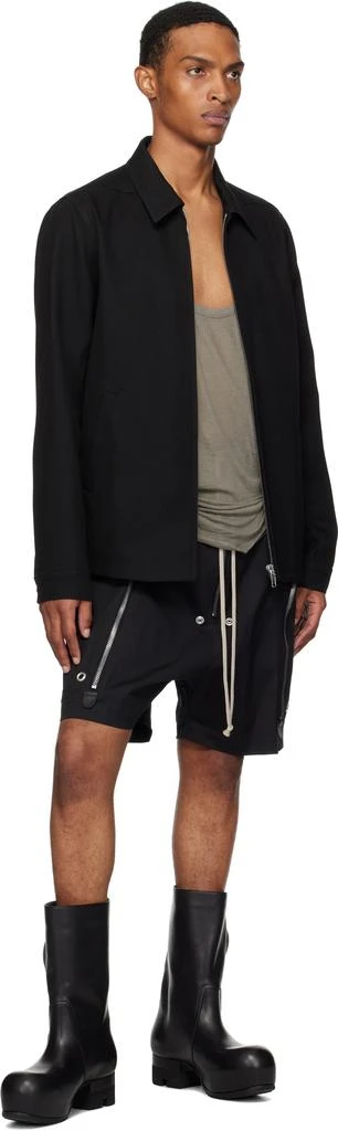 Rick Owens Black Concordians Bauhaus Bela Shorts 4