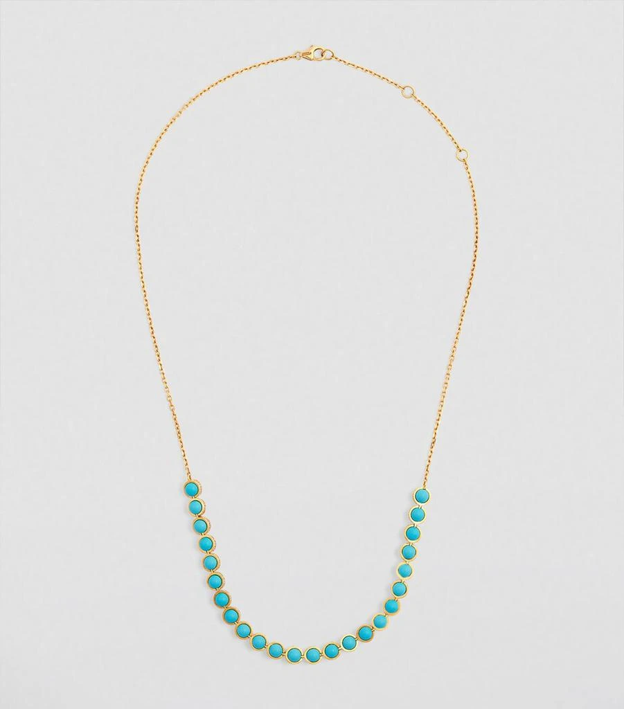 L'ATELIER NAWBAR Yellow Gold, Diamond and Enamel The Cobalt Necklace 2