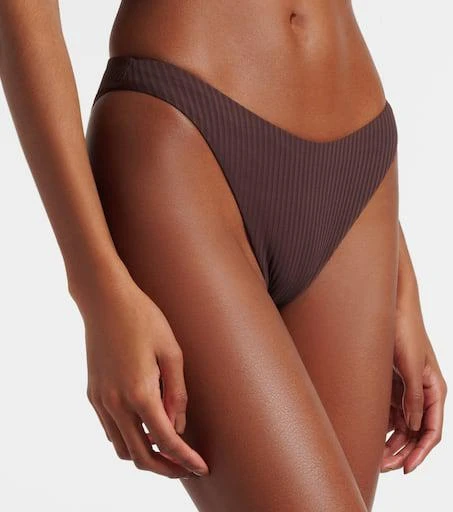 MELISSA ODABASH Noto ribbed-knit bikini bottoms 4