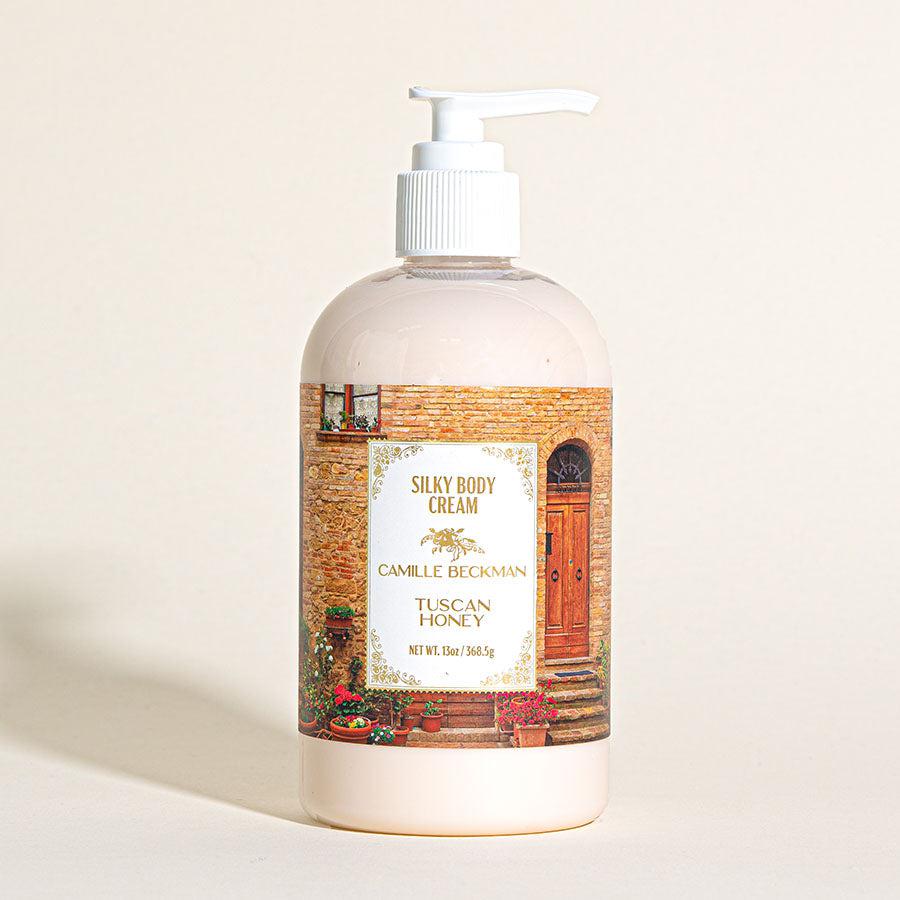 Camille Beckman Silky Body Cream 13oz Tuscan Honey