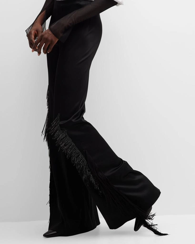Hellessy Lucky Fringe Palazzo Pants 7