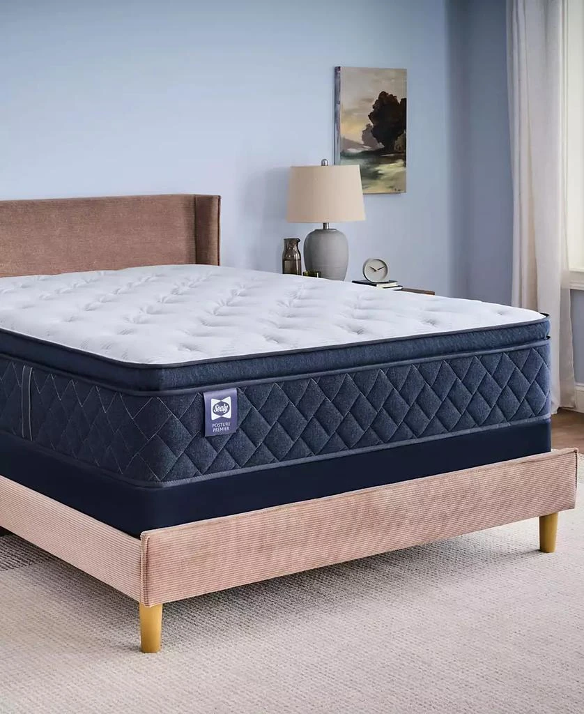 Sealy Posturepedic Chase Point II 14" Soft Euro Pillowtop Mattress Set - 7