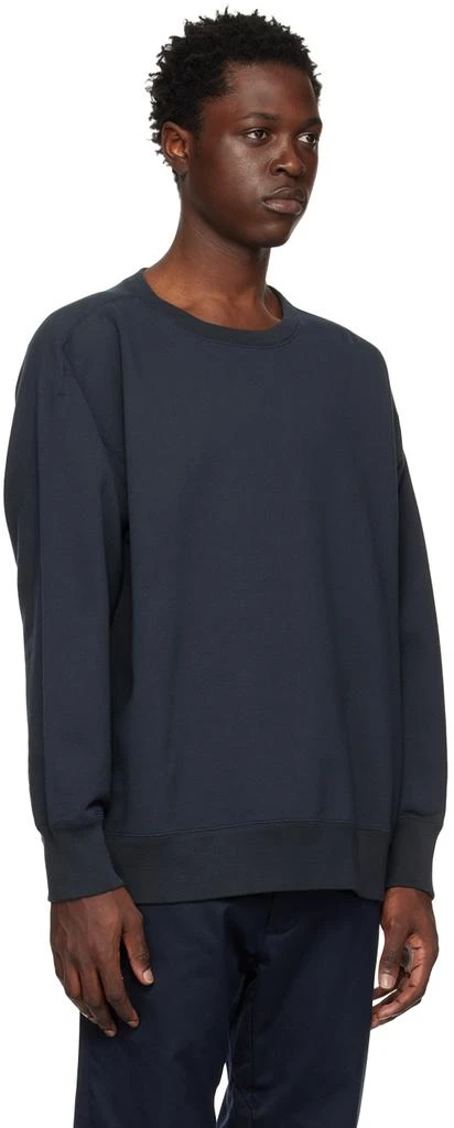 Nanamica Navy Crewneck Sweatshirt 2