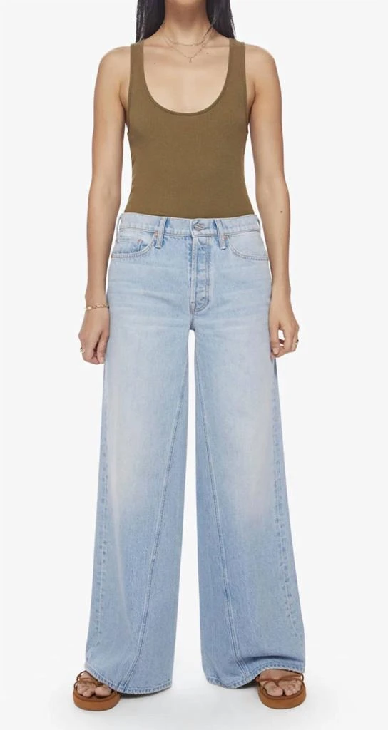 MOTHER The Down Low Enchanter Sneak Jeans In Home On The Range 1