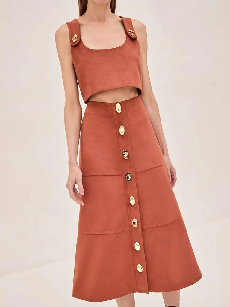 Alexis Sinead Skirt In Auburn 2