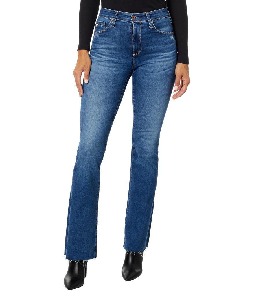 AG Jeans Farrah High-Waisted Boot in Brighton