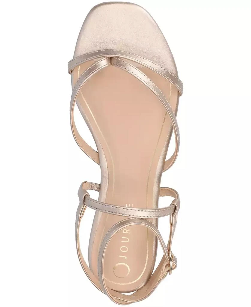 Journee Collection Women's Serissa Multi Strap Flat Sandals 4