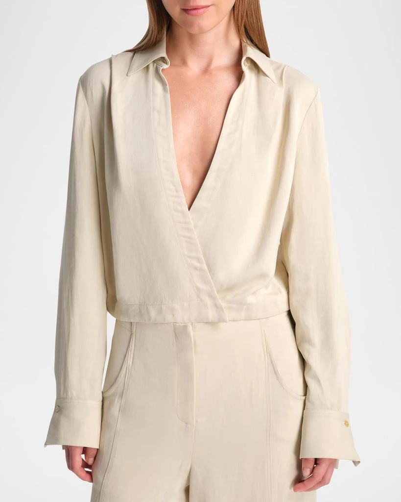 TWP Gtgoan Linen-Blend Blouse 2