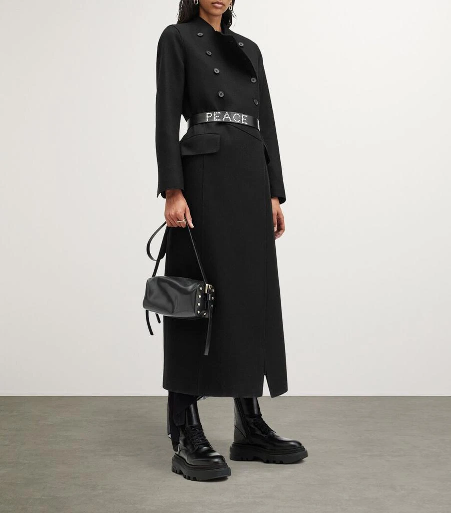 ALL SAINTS Wool-Blend Blaize Coat 4