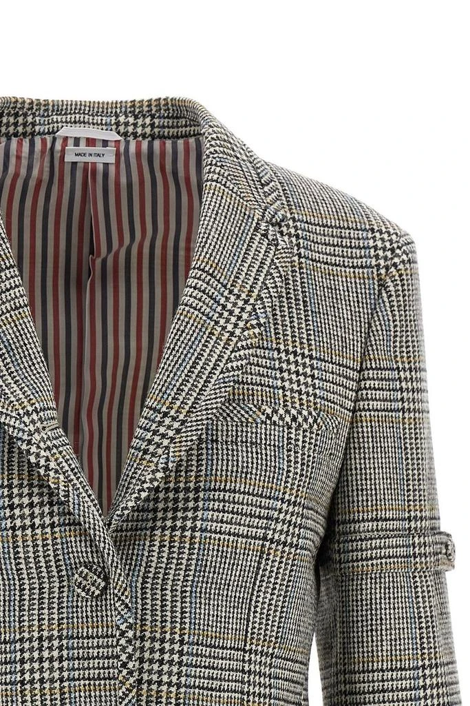 Thom Browne Thom Browne Checked Single-Breasted Blazer 3