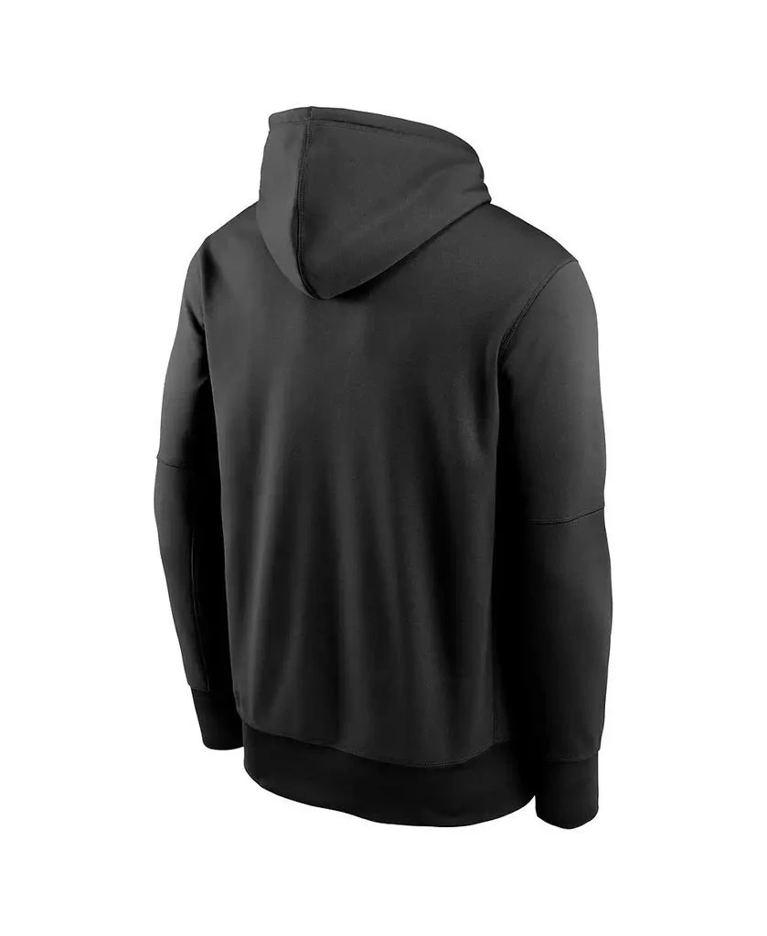 NIKE Men's Black Baltimore Orioles 2024 MLB Postseason Authentic Collection Therma Pullover Hoodie 3