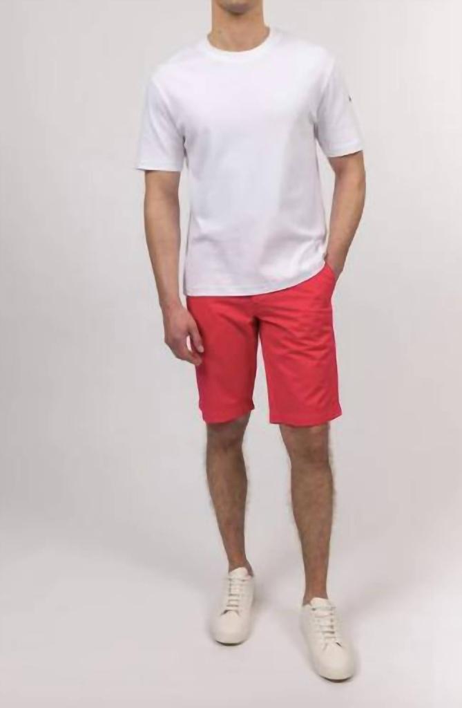 Saint James Doug Shorts In Red