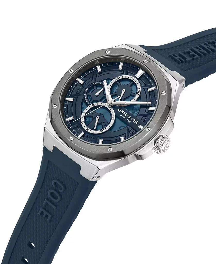 Kenneth Cole Men's Dress Sport Blue Stainless Steel Watch, 43.5mm 2