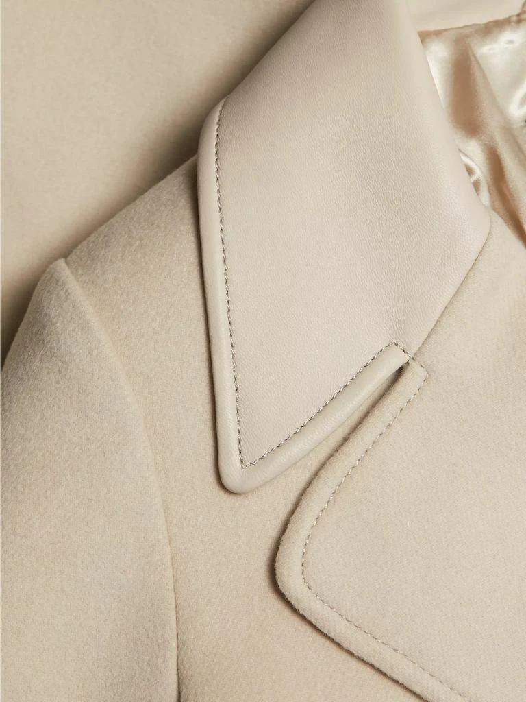 Mackage Rose Wool and Leather Coat 8