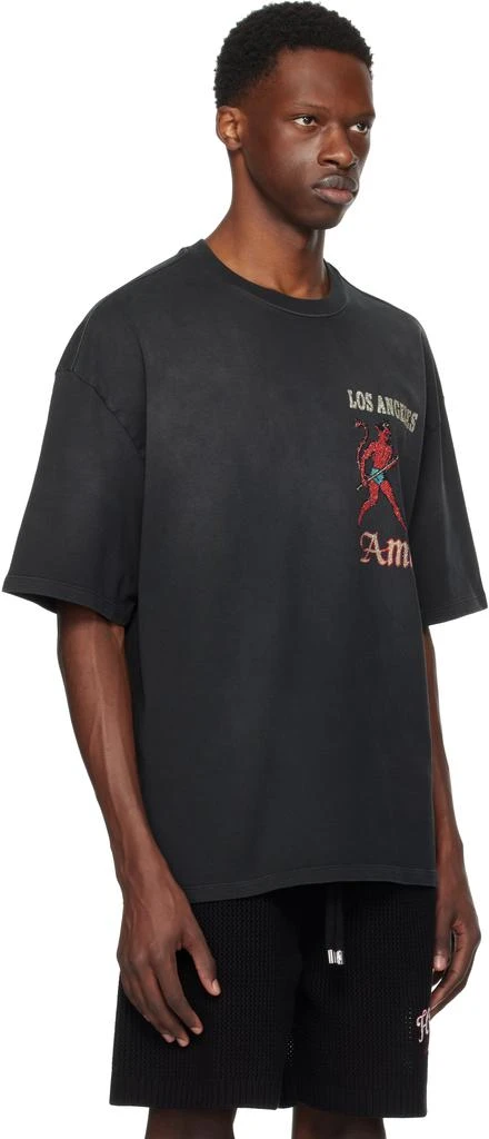 AMIRI Black Crystal Sinners T-shirt 2