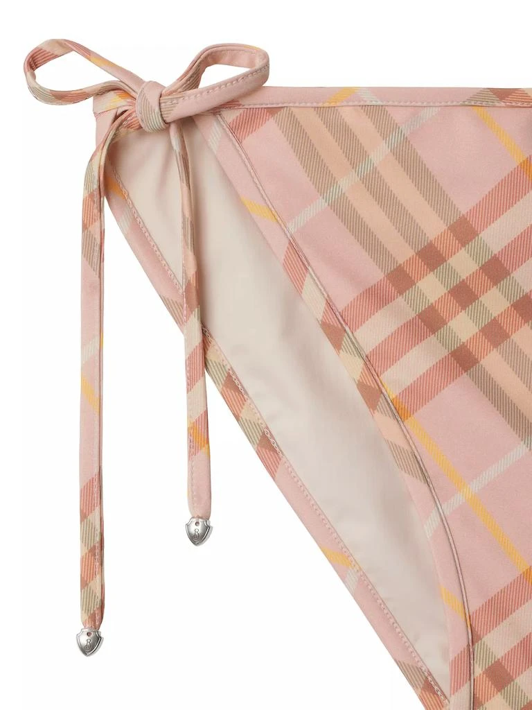 Burberry Check String Bikini Bottom 7
