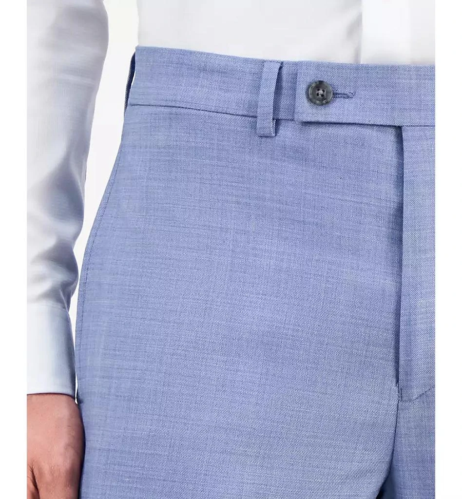 Calvin Klein Men's Slim-Fit Wool-Blend Stretch Suit Pants 5