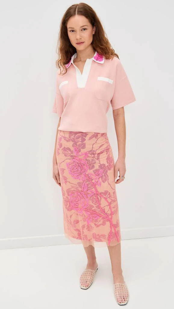 Essentiel Hoiseau Embroidered Polo 4
