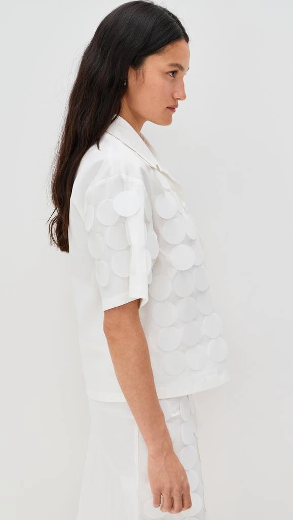 MSGM Paillettes Collar Blouse 3