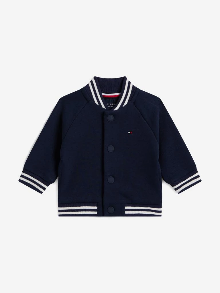 Tommy Hilfiger Tommy Hilfiger Baby Monotype Bomber Jacket in Navy