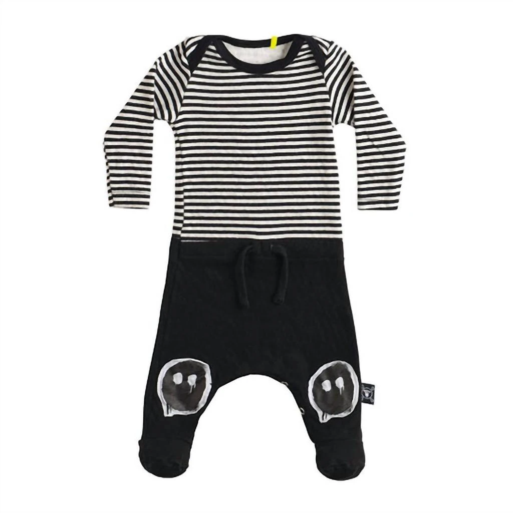 Nununu Boy's Combo Stripe Overall 2