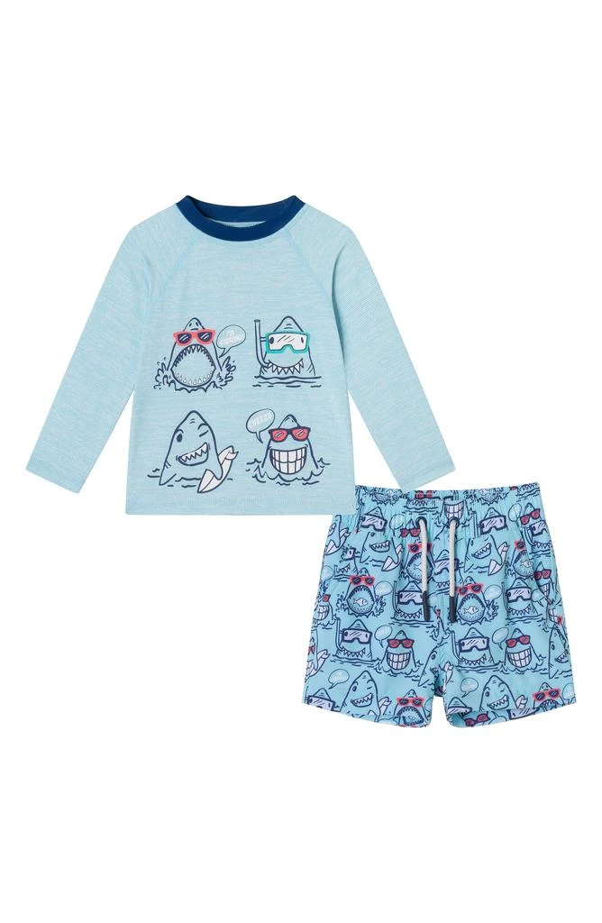 Andy & Evan Rashguard & Swim Shorts Set 1