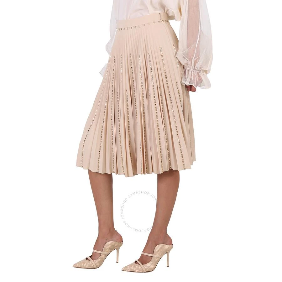 Burberry Plisse Soleil Crystal Detail Stretch Cady Skirt 2