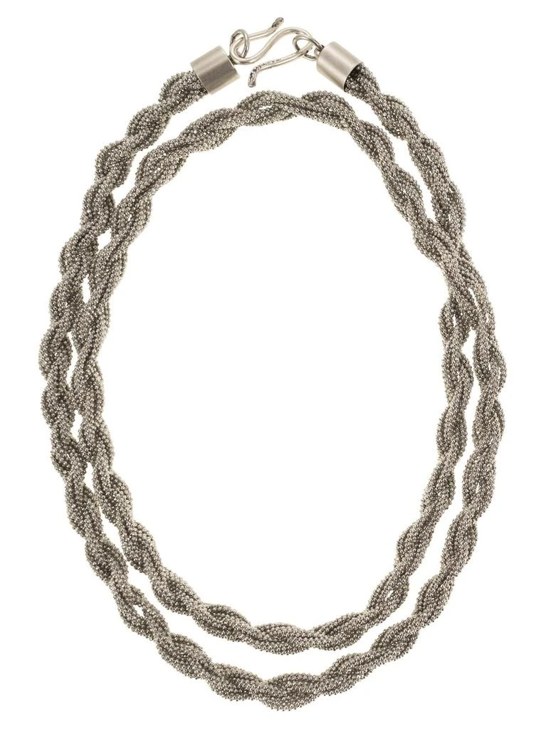 Fabiana Filippi Fabiana Filippi Filo Diamante Torchon Necklace 2