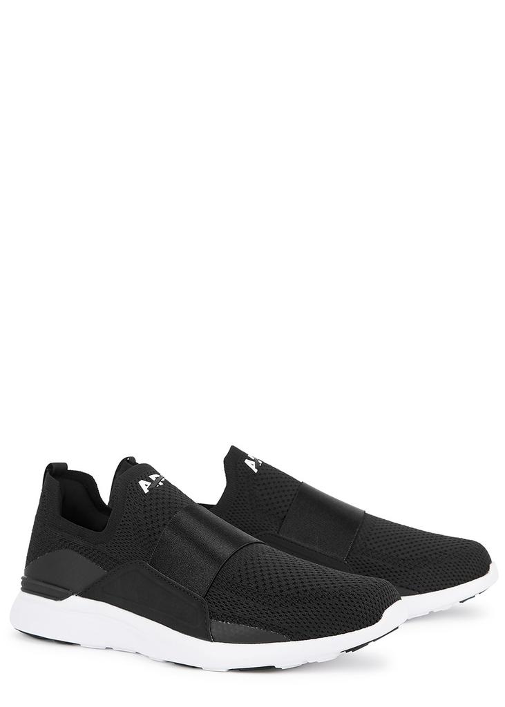 Athletic Propulsion Labs Techloom Bliss black stretch-knit sneakers