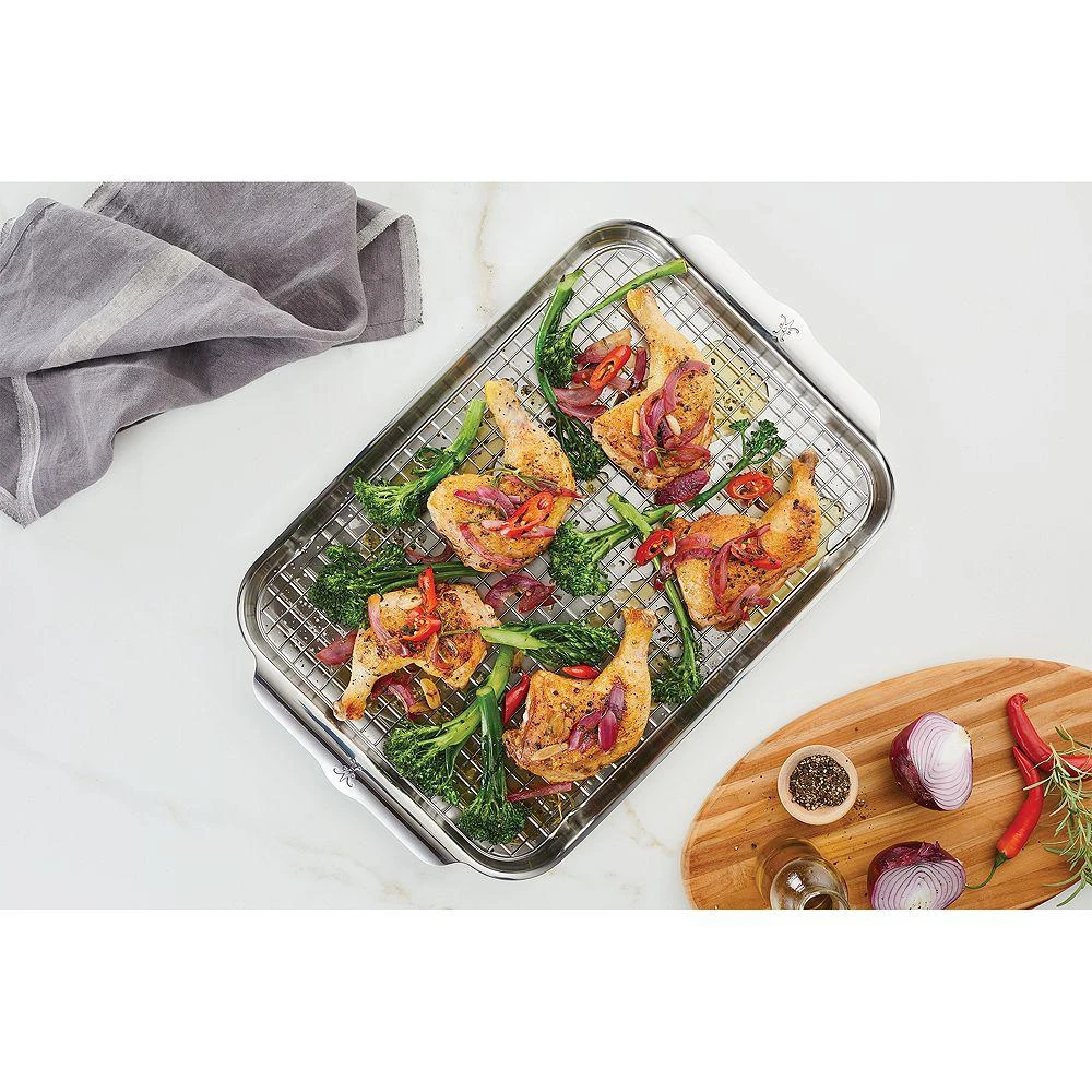 Hestan OvenBond® 3-Piece Tri-ply Clad Stainless Steel Ovenware Set 5