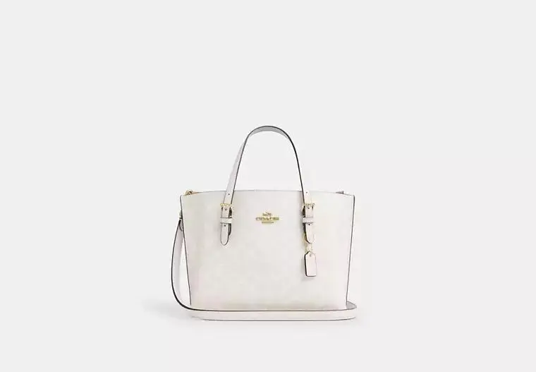 Coach Mollie Tote Bag 25 In Signature Canvas
