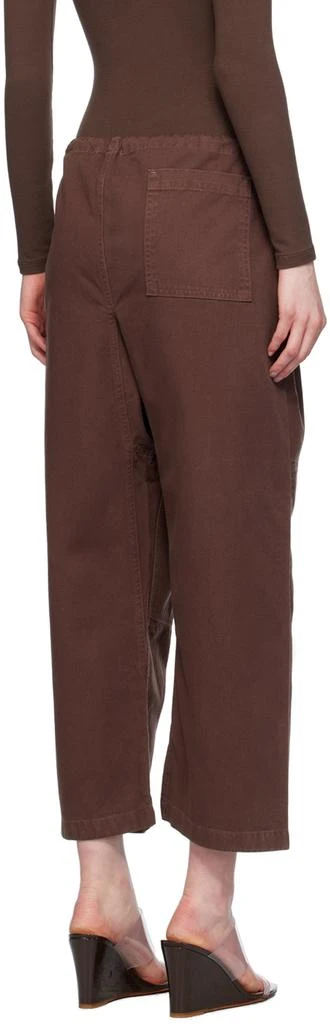 Gil Rodriguez Brown 'The Lou' Lounge Pants 3