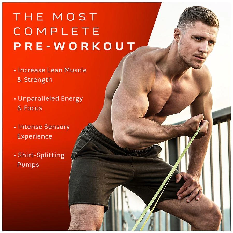 MuscleTech VaporX5 Pre-Workout Blue Razz Freeze, 30 Servings 7