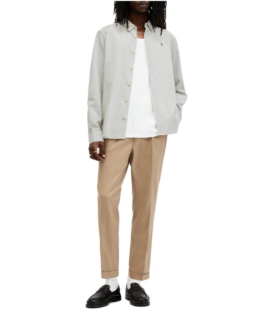 ALL SAINTS Villard Long Sleeve Shirt 5