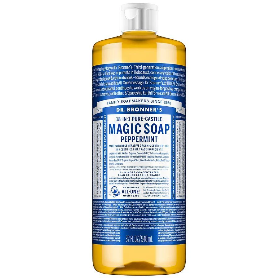 Dr. Bronner
s Pure-Castile Magic Soap Peppermint 1