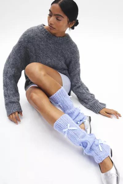 Urban Outfitters Femme 3D Bow Leg Warmer