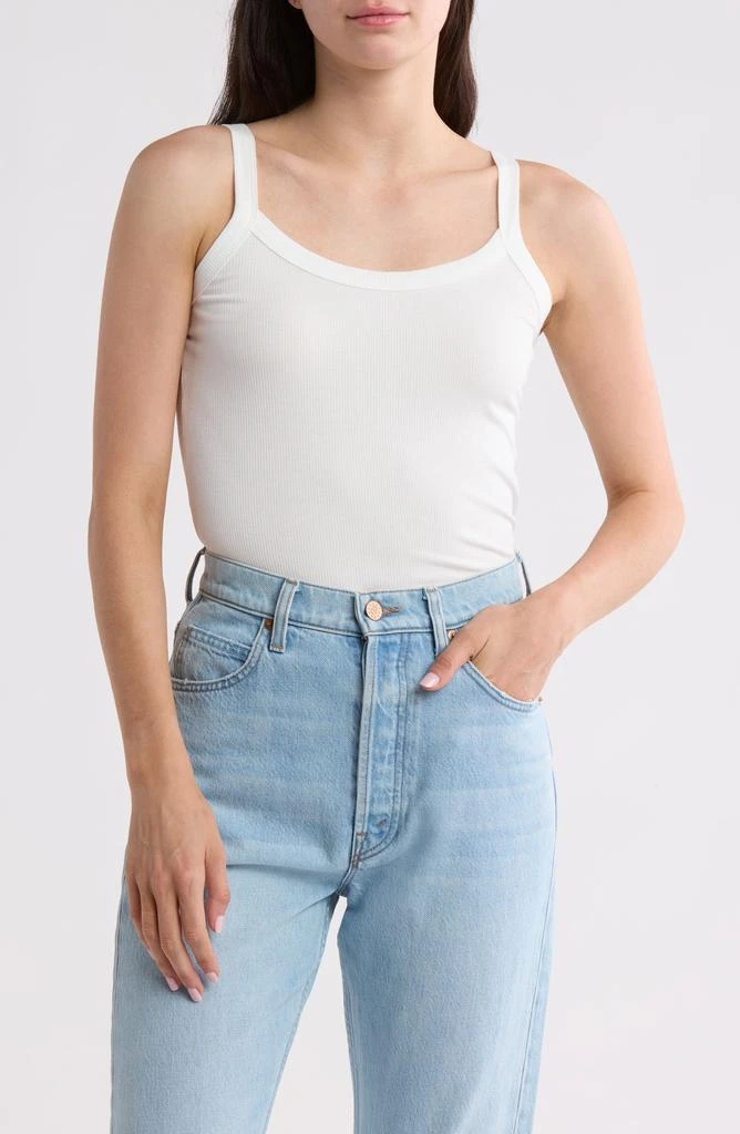 1. State Rib Jersey Scoop Neck Tank 1