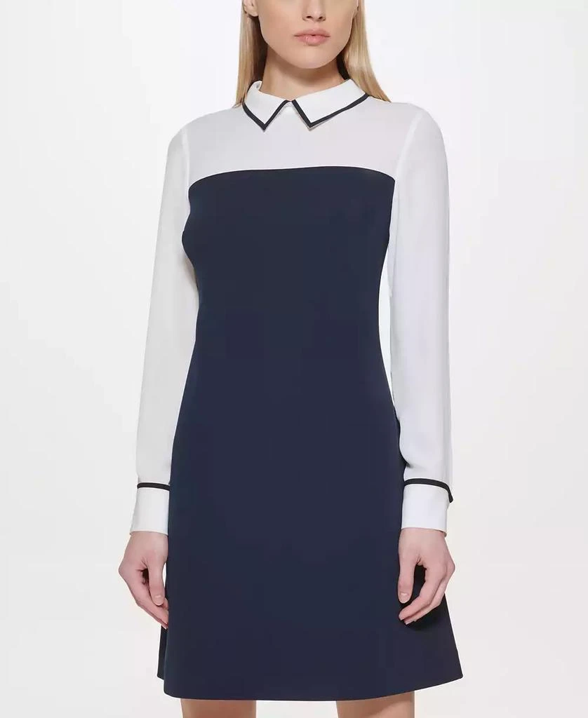 Tommy Hilfiger Women's Collared Sheath Dress 6
