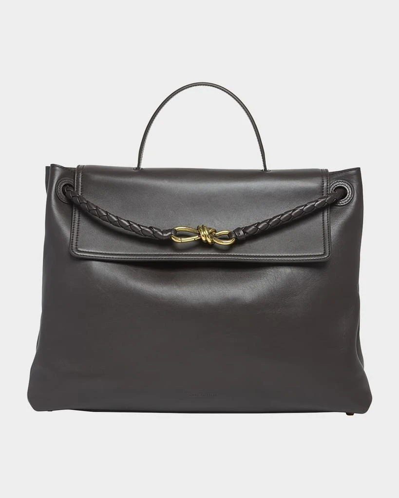 Bottega Veneta Andiamo Large Leather Top-Handle Bag 1