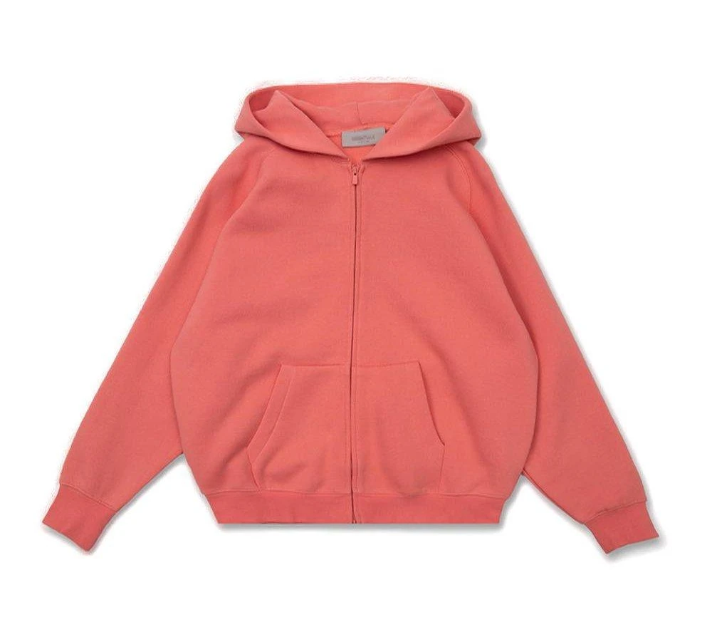 Fear of God Essentials Kids Fear of God Essentials Kids Zip-Up Long-Sleeved Hoodie 1
