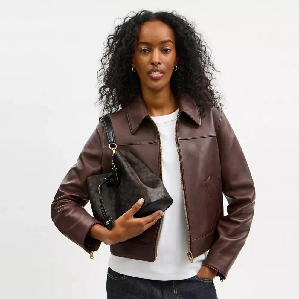 Coach Rowan Bucket Bag In Signature Canvas 3