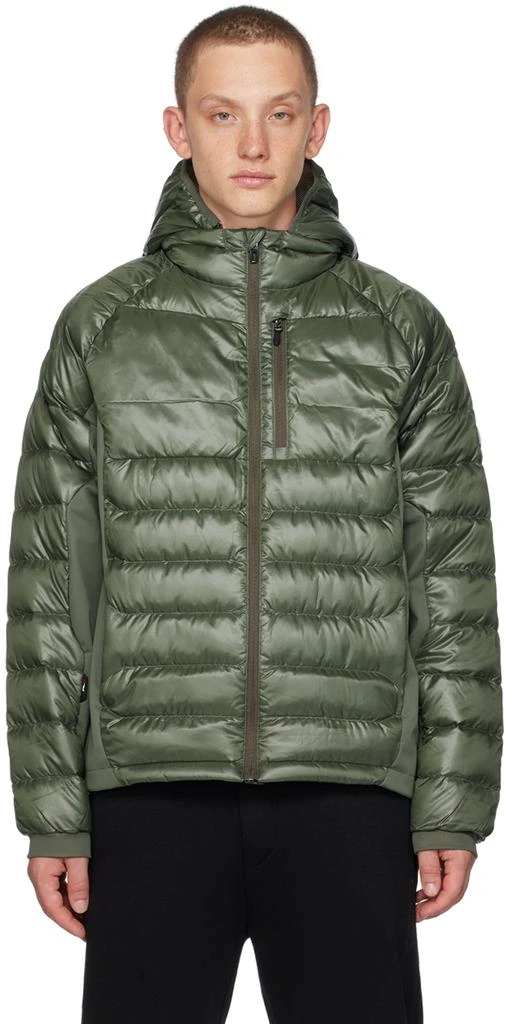 RLX Ralph Lauren Green Hybrid Down Jacket 1