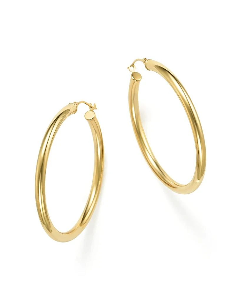 Bloomingdale's 14K Yellow Gold Round Hoop Earrings 1