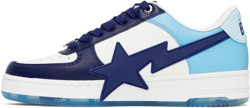 Bape White & Blue BAPE STA OS Sneakers 3