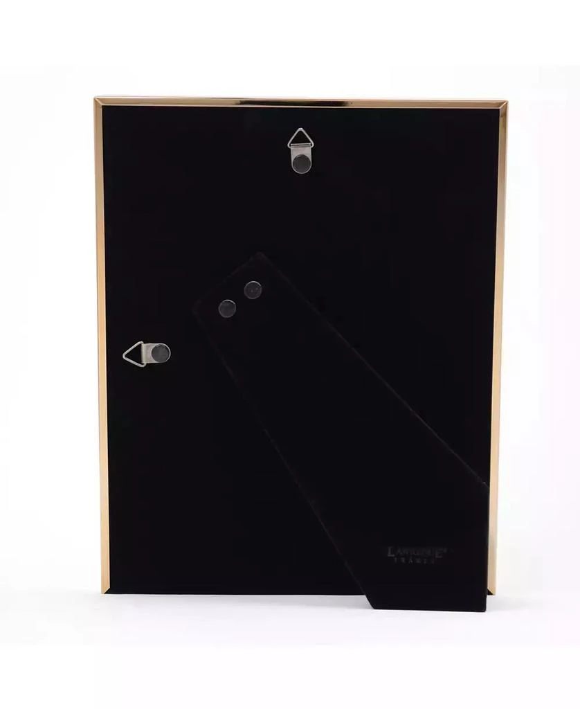 Lawrence Frames Polished Metal Picture Frame - Bead Border Design, 5" x 7" 3