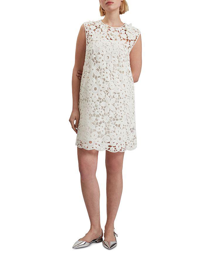Ted Baker London Miikka Crochet Knit Mini Dress