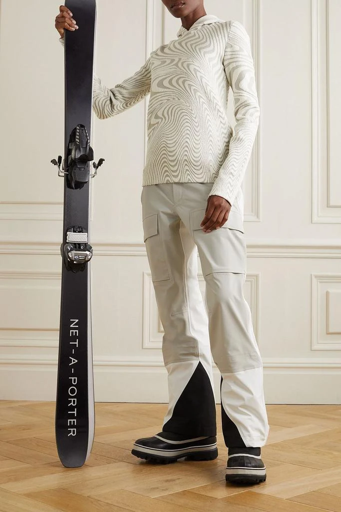 Aztech Mountain + Ed Curtis jacquard-knit hoodie 2