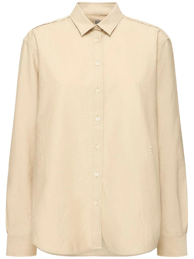 Totême Signature Cotton Blend Shirt 1