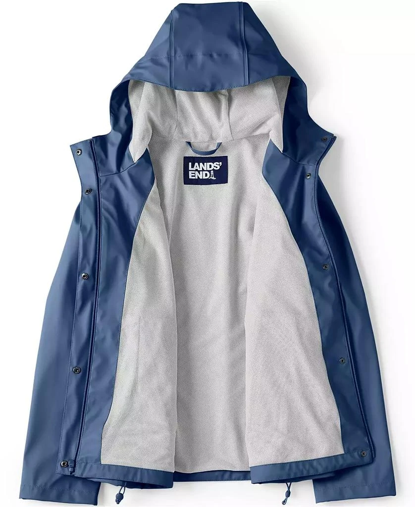 Lands
 End Plus Size Squall Waterproof Rain Slicker Jacket 4