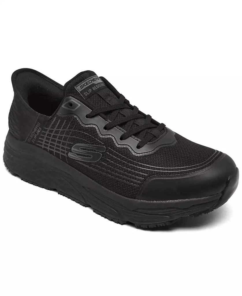 SKECHERS Men's Slip-ins Relaxed Fit: Max Cushioning Elite Casual Work Sneakers from Finish Line 1